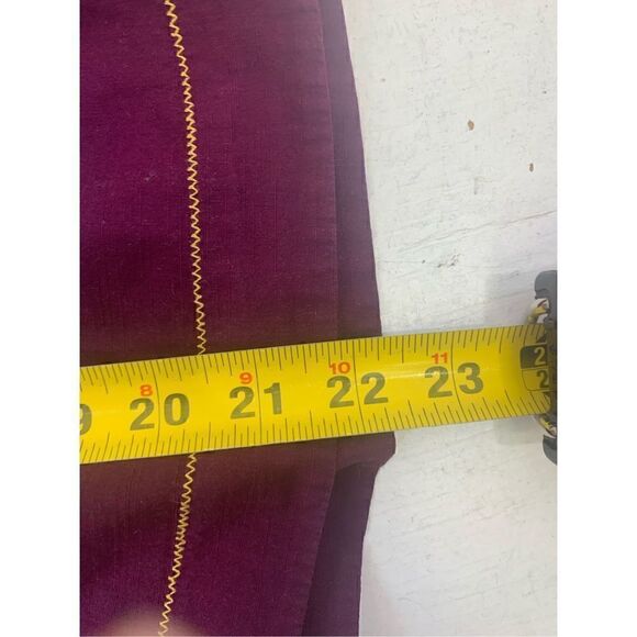 Edme & Esyllte Anthropologie Purple Blue Wrap Skirt Size 2 - Picture 10 of 10